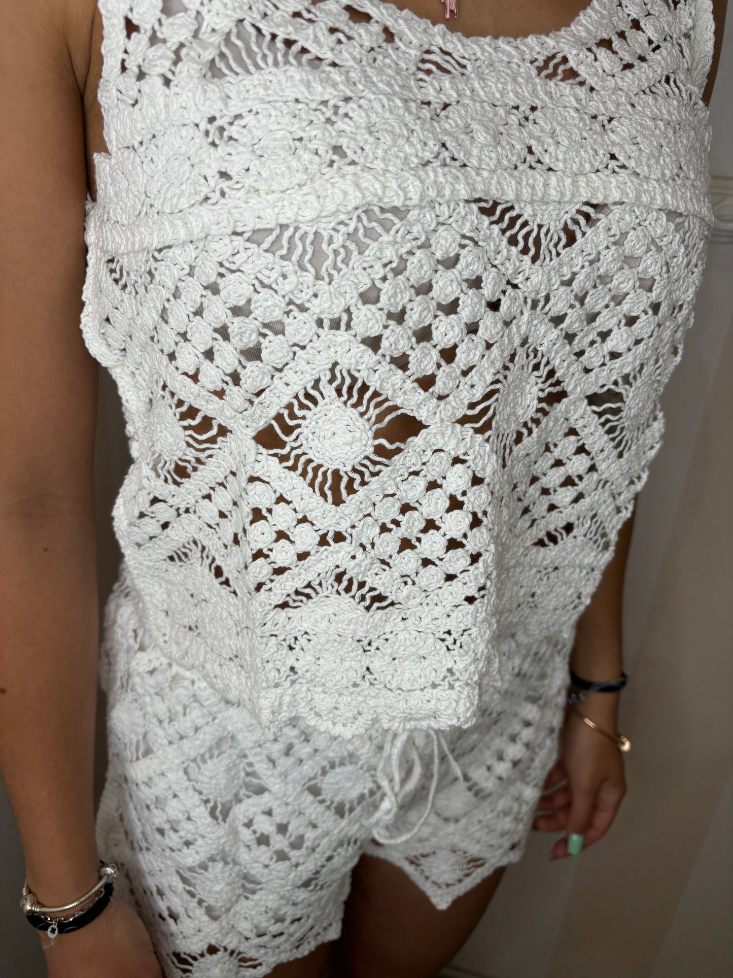 Coordinato UNCINETTO BIANCO