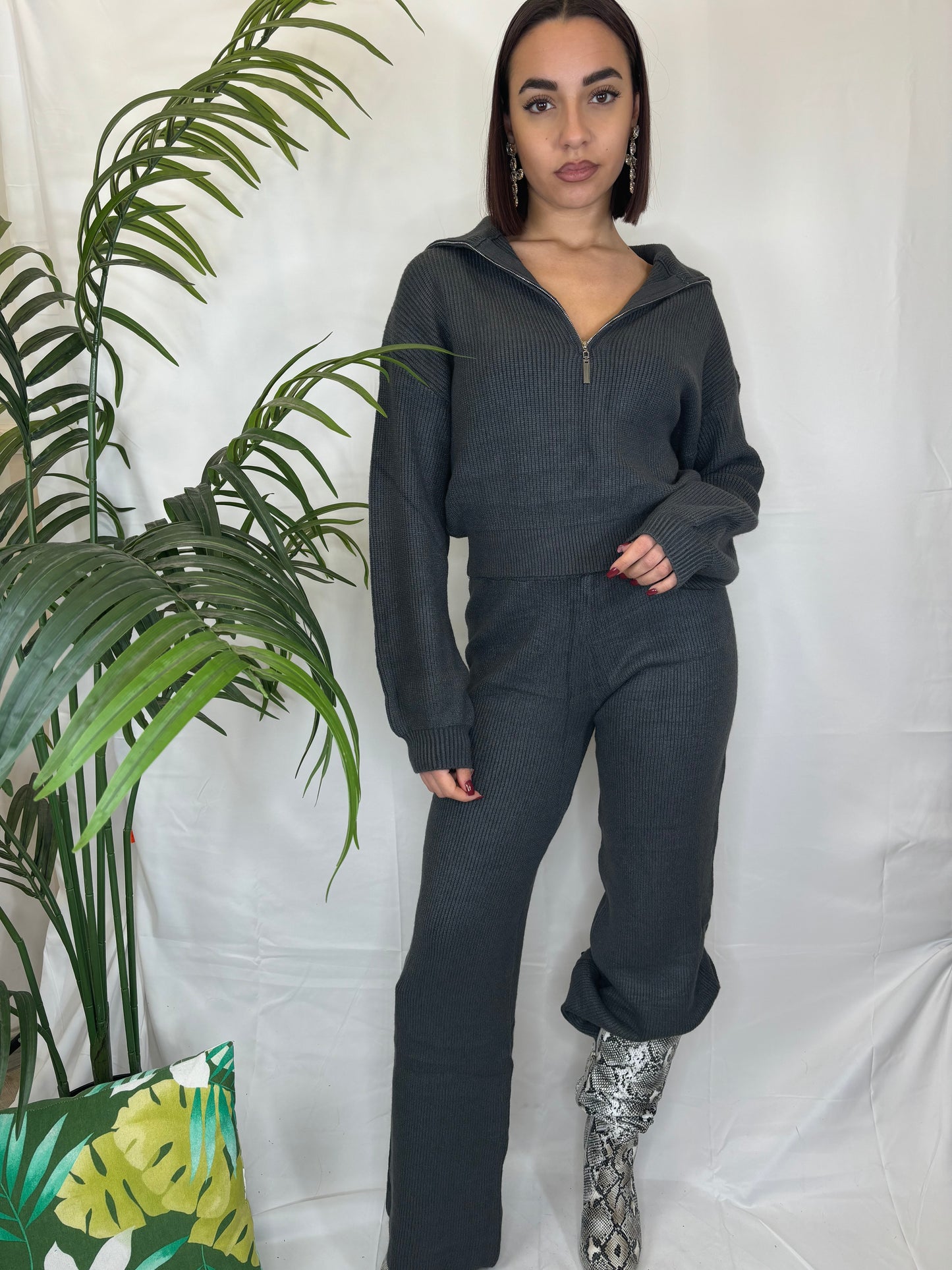 Coordinato in lana vari colori