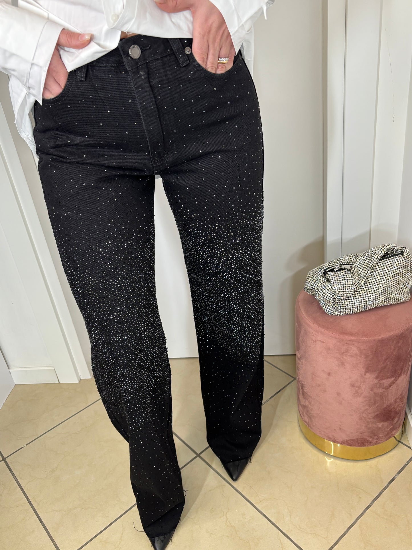 Jeans STRASS RAIN