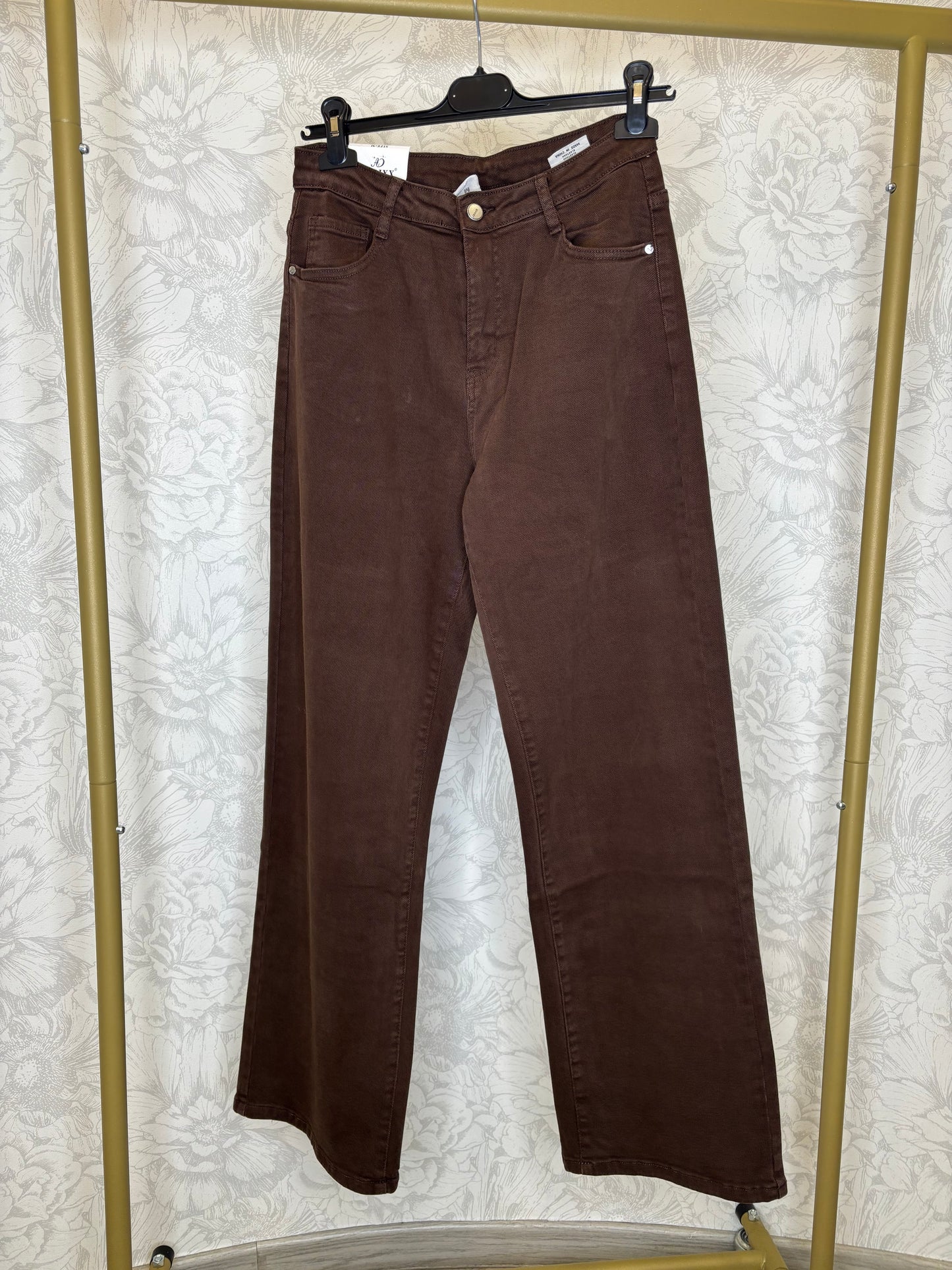 Jeans DENIM PALAZZO marrone